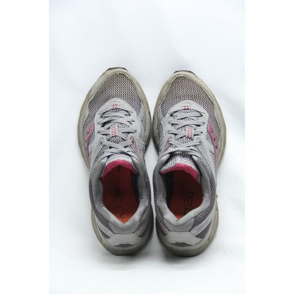 Saucony Running Shoes Womens Sz 8.5 Cohesion Grid Sneakers Gray Pink Gym Hiking - Picture 5 of 8